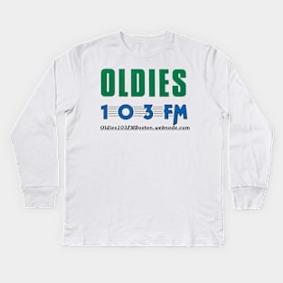 Oldies 103 FM Boston Kids Long Sleeve T-Shirt